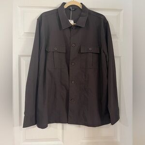 COOFANDY NWT Men's‎ Large Button Up Shirt Linen/Viscose/Poly/Cotton  2 Pkts.​